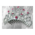 Tiara z welonem welon na WIECZÓR PANIEŃSKI diadem korona dla panny młodej
