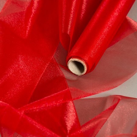 Organza tiul łańcuch na choinkę do prezentów bieżnik na stół święta 22kol.