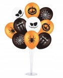 Stojak na balony 10 balonów na Halloween gadżety dekoracje ozdoby Andrzejki