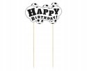 Topper pikery dekoracje ozdoby na tort Happy Birthday Piłka Nożna z piłką