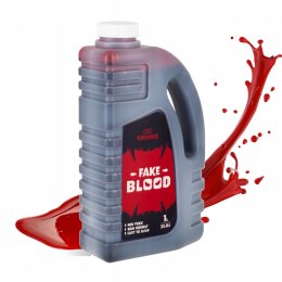 Sztuczna krew strój wampira Drakula Halloween do charakteryzacji teatru 1l