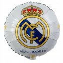 Balon Real Madryt herb balony z piłką piłka nożna urodzinowe na hel 42cm