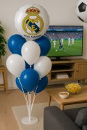 Balon stojak z balonami Real Madryt balony dla kibica urodziny piłka nożna