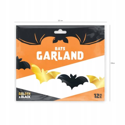 Balony girlanda nietoperze czarownica kurtyna pajęczyna dekoracje Halloween