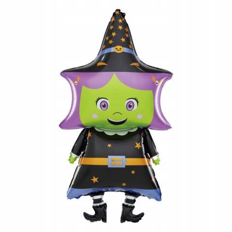 Balony girlanda nietoperze czarownica kurtyna pajęczyna dekoracje Halloween