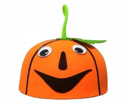 Czapka dynia na święto dyni strój przebranie dodatek dla dzieci Halloween
