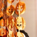 Dekoracja wisząca kurtyna dynie do żłobka przedszkola zdjęć na Halloween