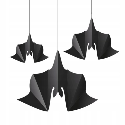 Girlanda nietoperze zawieszki baner kurtyna zestaw dekoracje na Halloween