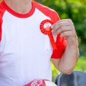 Kotylion narodowy z flagą i orłem patriotyczny Święto Niepodległości Polska
