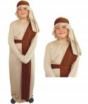 Strój JÓZEF przebranie Św Józefa pastuszka na Jasełka Bal 130/140cm 9-12lat