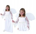 Strój anioła aniołka sukienka skrzydła na Jasełka Bal Świętych anioł 6-9lat
